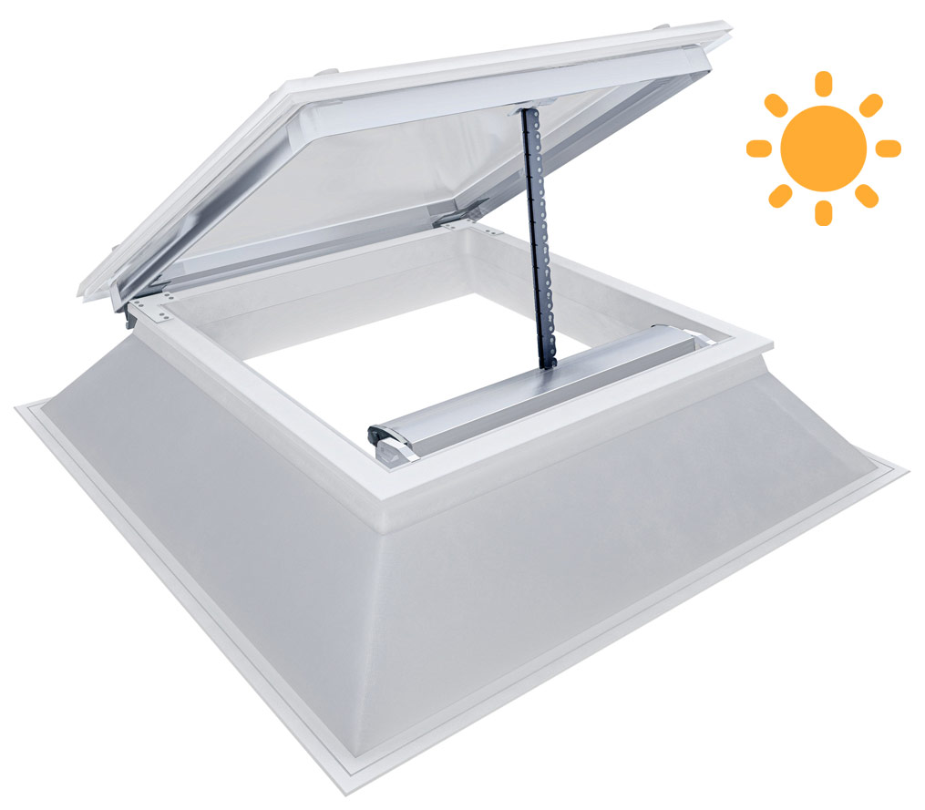 Claraboya eléctrica solar | Matilla